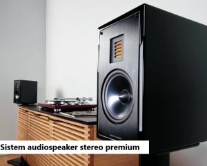 Sistem audiospeaker stereo premium